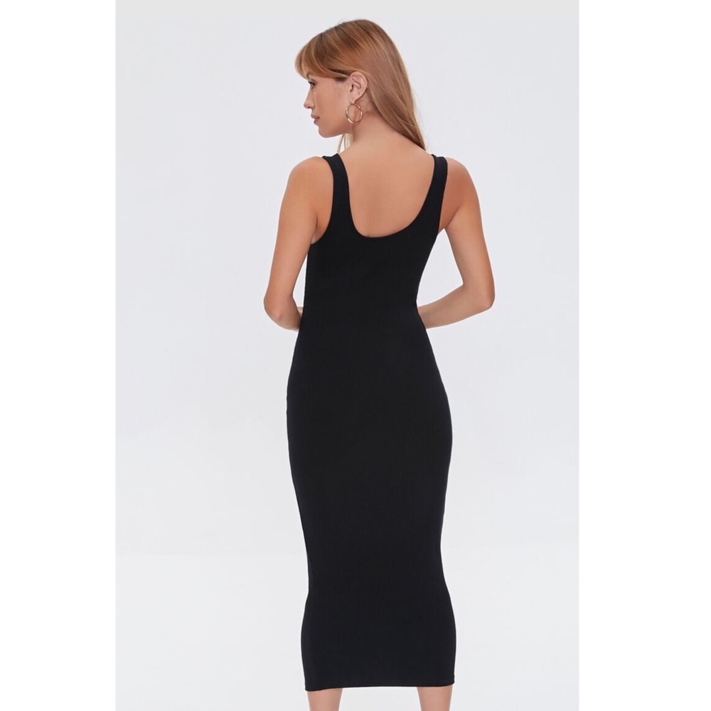 NWOT Ribbed Bodycon Midi Dress - Picture 3 of 5